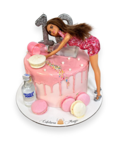 Tort majorat pink girl