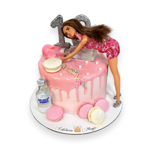 Tort majorat pink girl