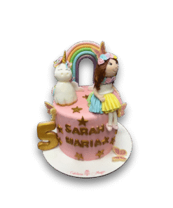 Tort Papusa Curcubeu