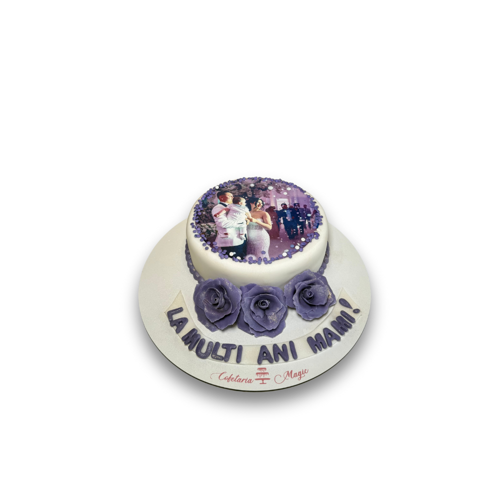 tort poza - decor 50 ron