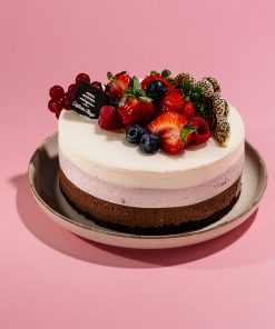 Tort Ciocolata & Fructe Padure