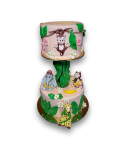 Tort Botez Jungle cu etaj
