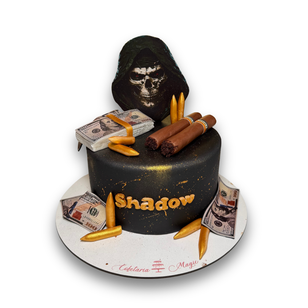 Tort Personalizat - Tort Death Skull