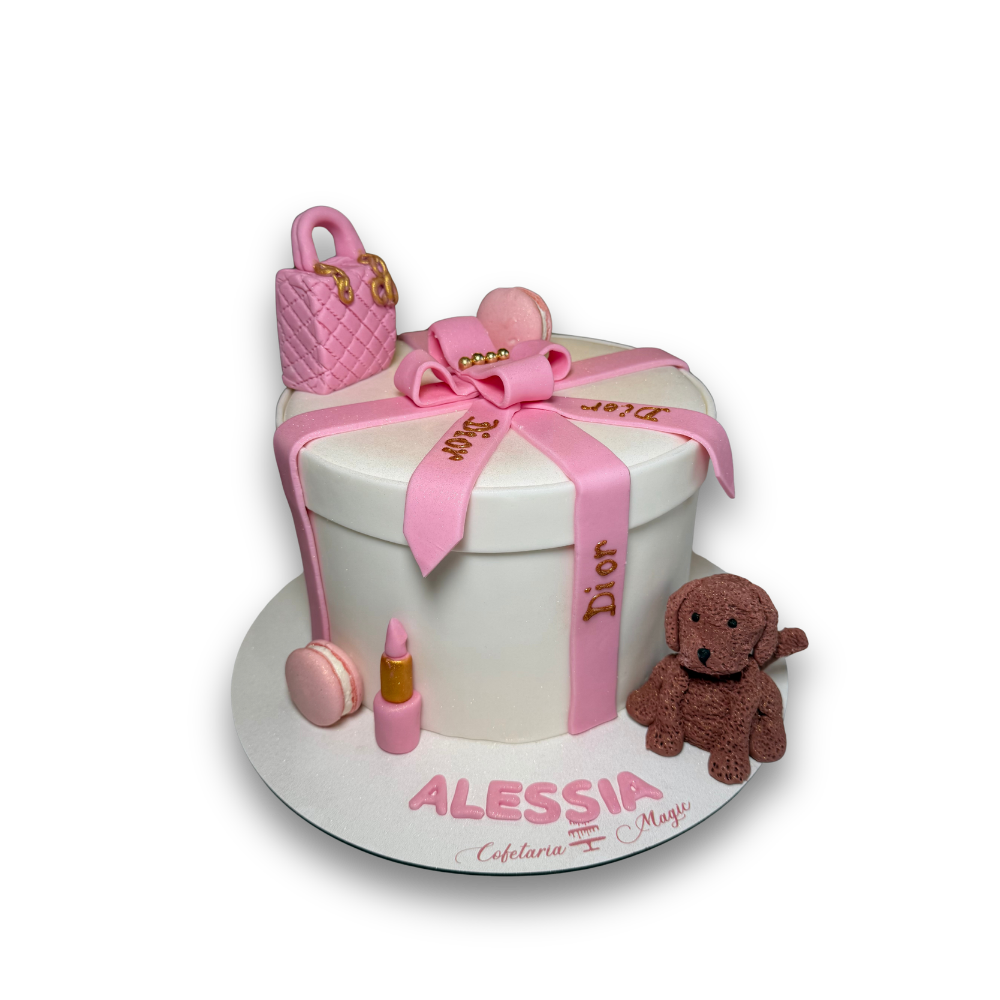 Tort Personalizat - Tort Dior - Decor 100 ron